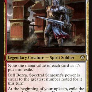 Dominaria United Commander - 145 - Bell Borca, Spectral Sergeant - Rare - WR - Non-foil