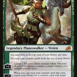 Ikoria: Lair of Behemoths - 175 - Vivien, Monsters' Advocate - Mythic - G - Non-foil (Front)
