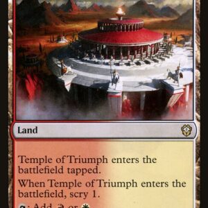 Dominaria United Commander - 238 - Temple of Triumph - Rare - C - Non-foil