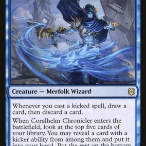 Zendikar Rising - 54 - Coralhelm Chronicler - Rare - U - Non-foil