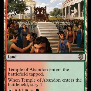 Modern Horizons 3 Commander - 385 - Temple of Abandon - Rare - C - Non-foil