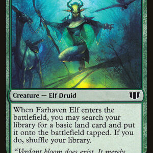 Commander 2014 - 196 - Farhaven Elf - Common - G - Non-foil (Front)
