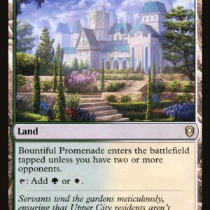 Commander Legends: Battle for Baldur's Gate - 348 - Bountiful Promenade - Rare - C - Foil