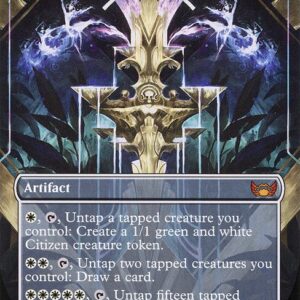 Streets of New Capenna - 285 - Halo Fountain - Mythic - W - Foil