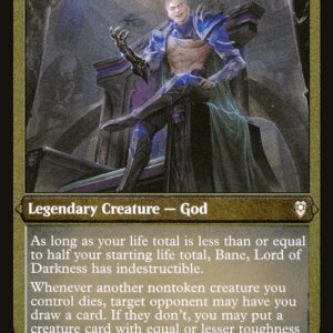Commander Legends: Battle for Baldur's Gate - 526 - Bane, Lord of Darkness - Rare - Multi - Non-foil