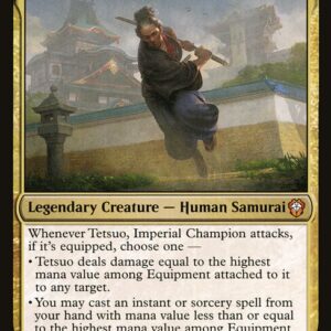 Dominaria United Commander - 44 - Tetsuo, Imperial Champion - Mythic - Multi - Non-foil