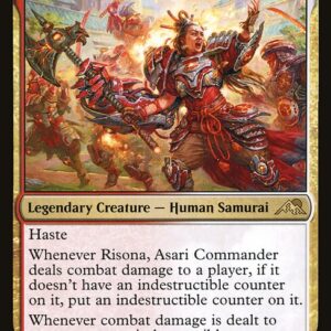 Kamigawa: Neon Dynasty - 233 - Risona, Asari Commander - Rare - WR - Non-foil