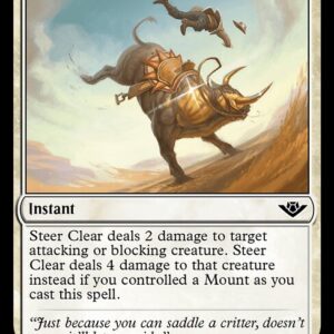 Outlaws of Thunder Junction - 31 - Steer Clear - Common - W - Non-foil