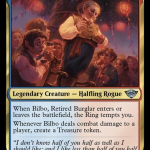 The Lord of the Rings: Tales of Middle-earth - 196 - Bilbo, Retired Burglar - Uncommon - UR - Foil