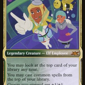 Unfinity - 262 - Lila, Hospitality Hostess - Mythic - WG - Foil
