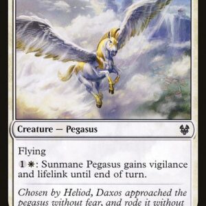 Theros Beyond Death - 38 - Sunmane Pegasus - Common - W - Non-foil