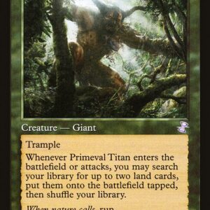 Time Spiral Remastered - 365 - Primeval Titan - Special - G - Non-foil