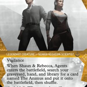 Assassin's Creed - 152 - Shaun & Rebecca, Agents - Rare - Multi - Non-foil