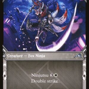 Kamigawa: Neon Dynasty - 331 - Blade-Blizzard Kitsune - Uncommon - W - Non-foil