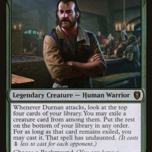 Commander Legends: Battle for Baldur's Gate - 657 - Durnan of the Yawning Portal - Mythic - G - Foil