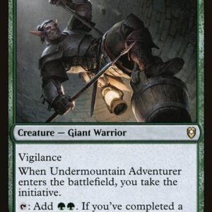 Commander Legends: Battle for Baldur's Gate - 260 - Undermountain Adventurer - Rare - G - Foil