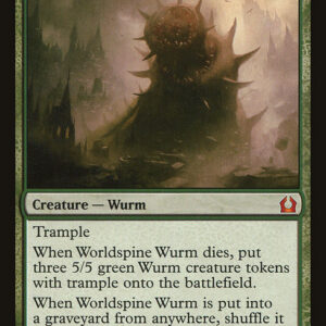Return to Ravnica - 140 - Worldspine Wurm - Mythic - G - Non-foil