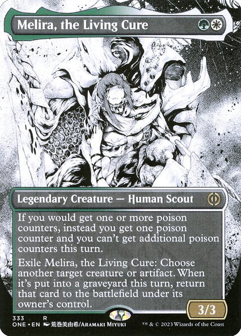 Phyrexia: All Will Be One - 333 - Melira, the Living Cure - Rare - WG - Foil