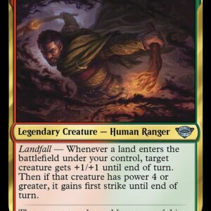 The Lord of the Rings: Tales of Middle-earth - 232 - Strider, Ranger of the North - Uncommon - RG - Non-foil