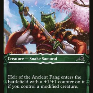 Kamigawa: Neon Dynasty - 325 - Heir of the Ancient Fang - Common - G - Non-foil