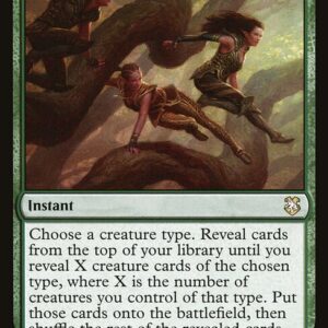 Forgotten Realms Commander - 163 - Kindred Summons - Rare - G - Non-foil (Front)