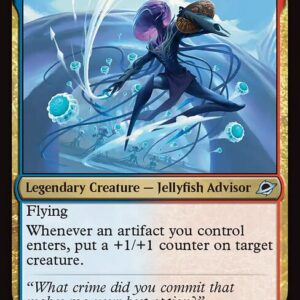 Edge of Eternities - 221 - Mm'menon, Uthros Exile - Uncommon - UR - Non-foil