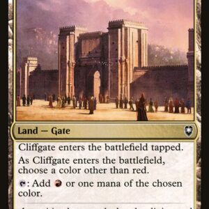 Commander Legends: Battle for Baldur's Gate - 350 - Cliffgate - Common - C - Non-foil