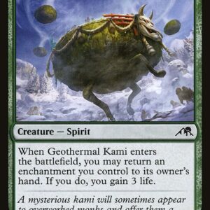 Kamigawa: Neon Dynasty - 186 - Geothermal Kami - Common - G - Foil