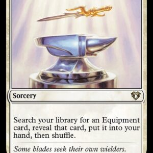 Commander Masters - 59 - Steelshaper's Gift - Rare - W - Non-foil