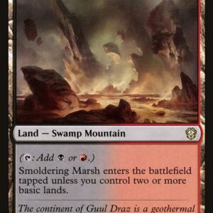Dominaria United Commander - 234 - Smoldering Marsh - Rare - C - Non-foil