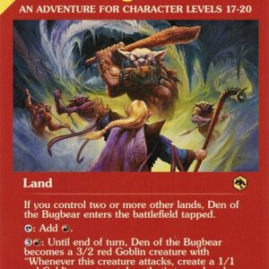 Adventures in the Forgotten Realms - 351 - Den of the Bugbear - Rare - C - Foil