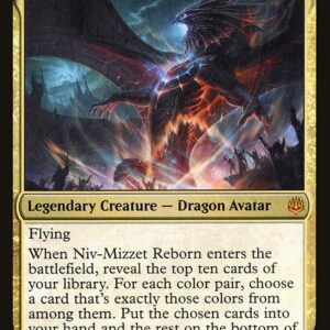 War of the Spark - 208 - Niv-Mizzet Reborn - Mythic - Multi - Foil (Front)