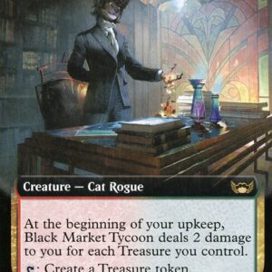 Streets of New Capenna - 434 - Black Market Tycoon - Rare - RG - Foil