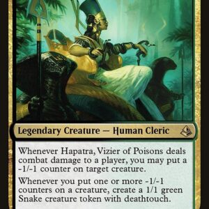 Amonkhet - 199 - Hapatra, Vizier of Poisons - Rare - BG - Non-foil