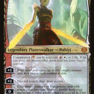 Phyrexia: All Will Be One - 211 - Nahiri, the Unforgiving - Mythic - WR - Foil
