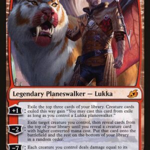 Ikoria: Lair of Behemoths - 125 - Lukka, Coppercoat Outcast - Mythic - R - Non-foil (Front)