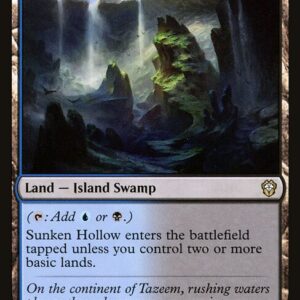 Dominaria United Commander - 235 - Sunken Hollow - Rare - C - Non-foil