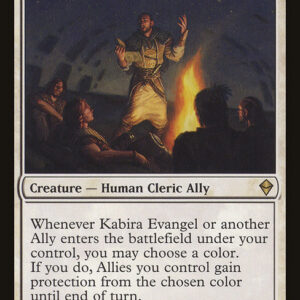 Zendikar - 15 - Kabira Evangel - Rare - W - Non-foil
