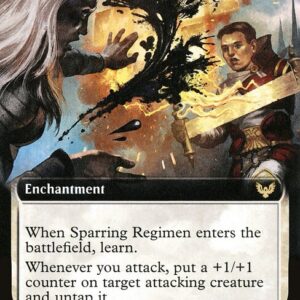 Strixhaven: School of Mages - 293 - Sparring Regimen - Rare - W - Non-foil