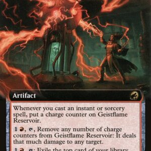 Innistrad: Midnight Hunt - 355 - Geistflame Reservoir - Rare - R - Foil