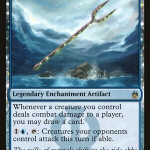 Masters 25 - 42 - Bident of Thassa - Rare - U - Foil