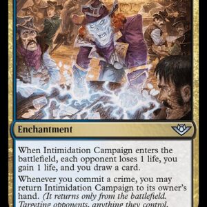 Outlaws of Thunder Junction - 208 - Intimidation Campaign - Uncommon - UB - Non-foil