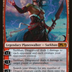 Core Set 2019 - 296 - Sarkhan, Dragonsoul - Mythic - R - Foil