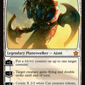 Foundations - 134 - Ajani, Caller of the Pride - Mythic - W - Non-foil