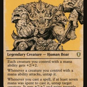 Commander Legends: Battle for Baldur's Gate - 437 - Raggadragga, Goreguts Boss - Rare - RG - Non-foil