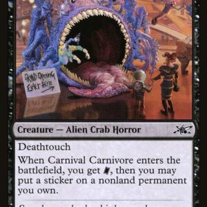 Unfinity - 68 - Carnival Carnivore - Common - B - Foil