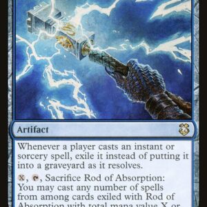 Forgotten Realms Commander - 19 - Rod of Absorption - Rare - U - Non-foil (Front)