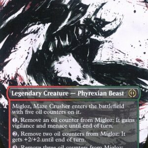 Phyrexia: All Will Be One - 321 - Migloz, Maze Crusher - Rare - RG - Non-foil