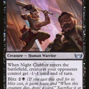 Streets of New Capenna - 89 - Night Clubber - Uncommon - B - Non-foil