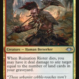 Modern Horizons - 213 - Ruination Rioter - Uncommon - RG - Non-foil